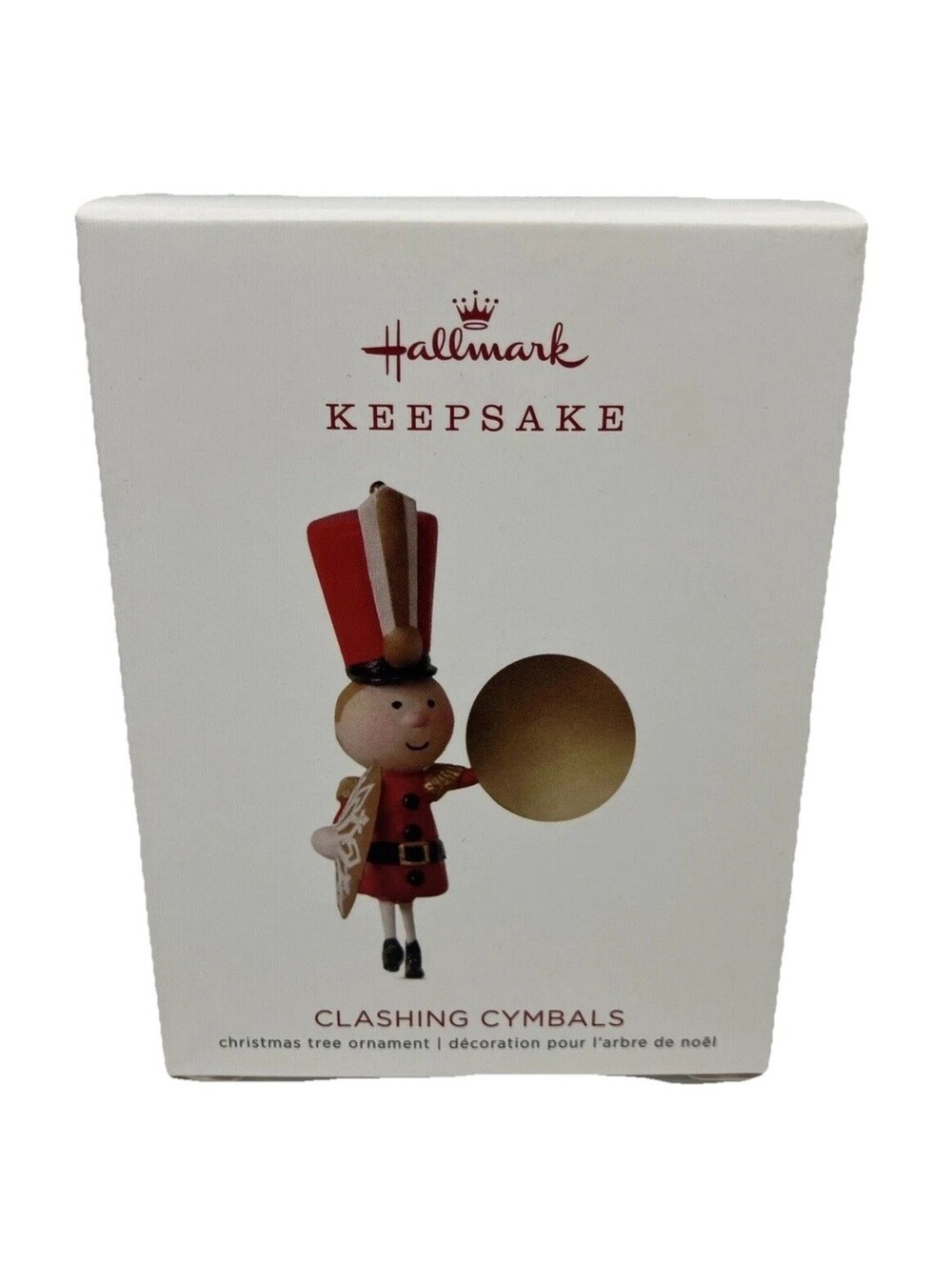 Hallmark Keepsake Clashing Cymbals 2018 Exclusive Christmas Ornament New In Box